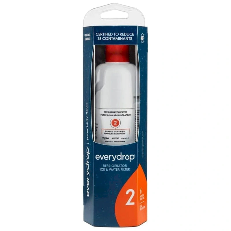 Lot de 4 filtres pour réfrigérateur Everydrop by Whirlpool, référence 2, EDR2RXD1
