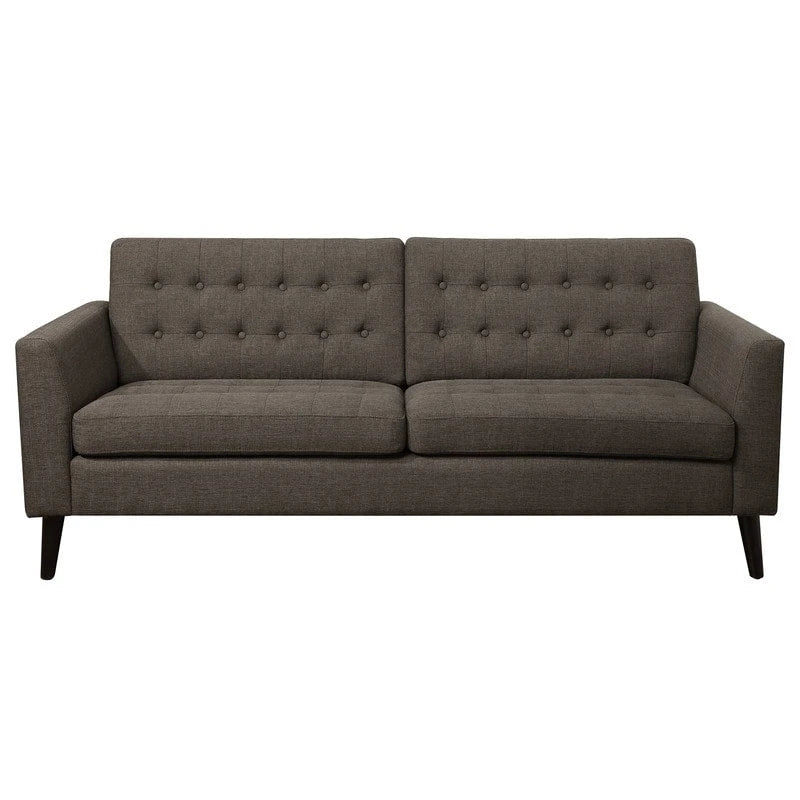 Canapé deux places Moser Bay Estrella multicolore capitonné à accoudoirs carrés, 84 cm de large