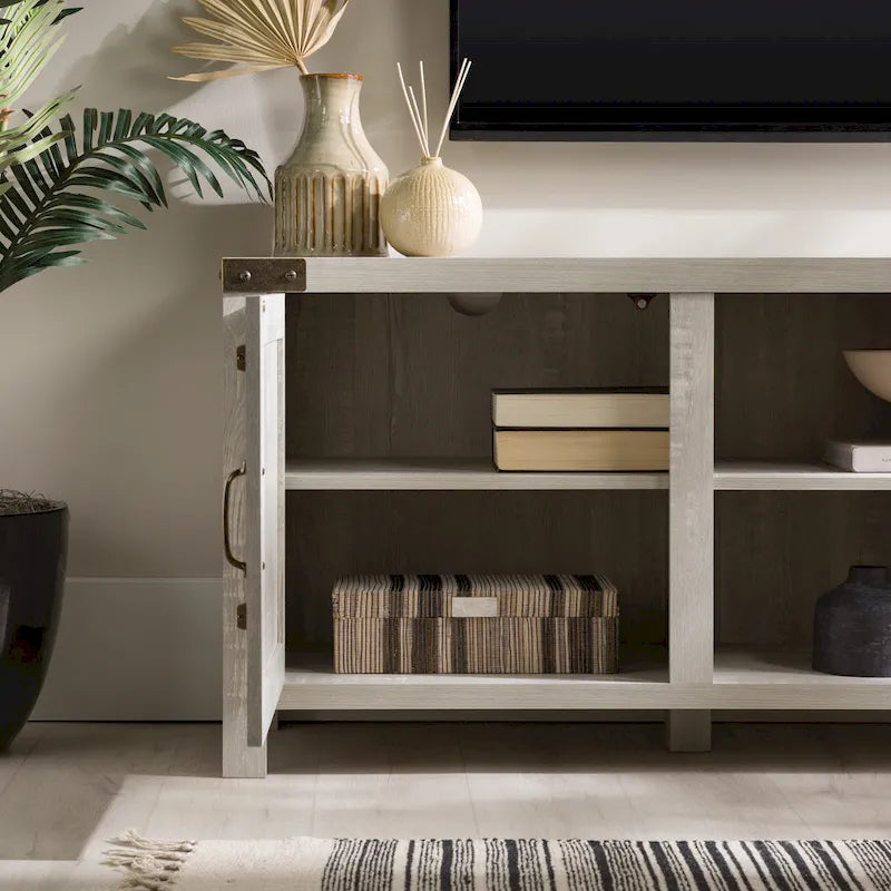 Meuble TV Middlebrook Firebranch 70 pouces à portes de grange