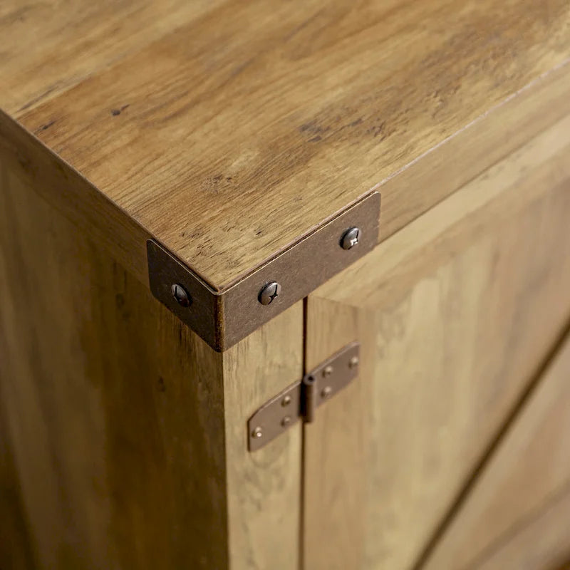 Meuble TV Middlebrook Firebranch 70 pouces à portes de grange