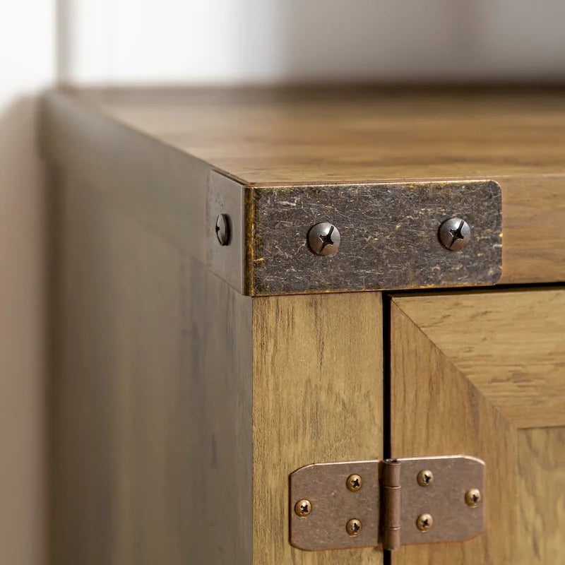 Meuble TV Middlebrook Firebranch 70 pouces à portes de grange