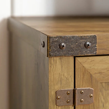 Meuble TV Middlebrook Firebranch 70 pouces à portes de grange