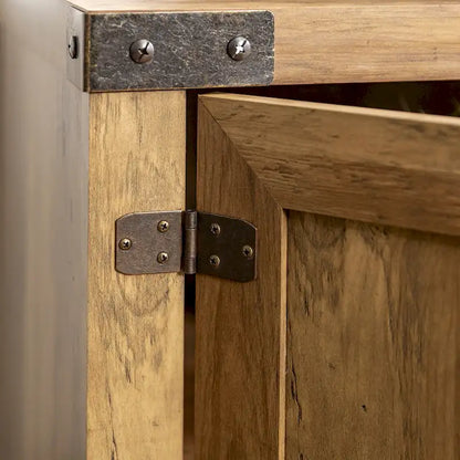 Meuble TV Middlebrook Firebranch 70 pouces à portes de grange