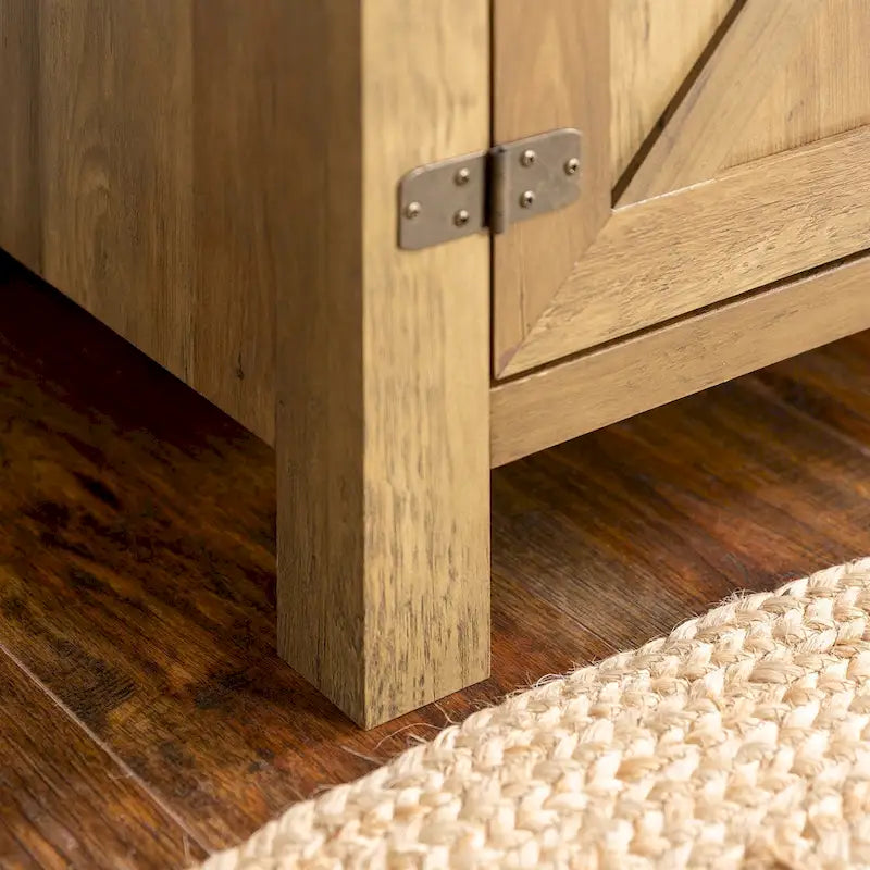 Meuble TV Middlebrook Firebranch 70 pouces à portes de grange