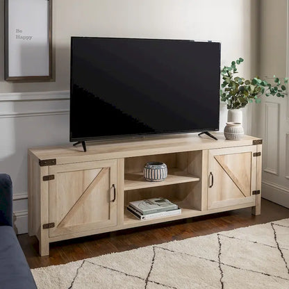 Meuble TV Middlebrook Firebranch 70 pouces à portes de grange