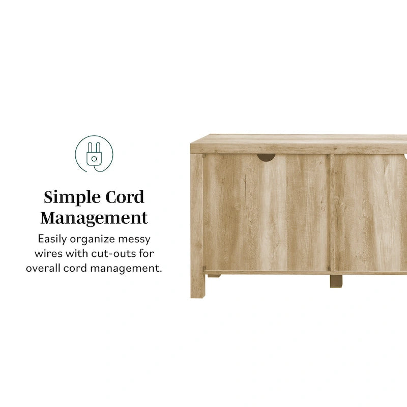 Meuble TV Middlebrook Firebranch 70 pouces à portes de grange