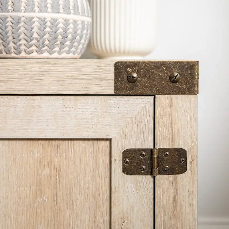 Meuble TV Middlebrook Firebranch 70 pouces à portes de grange