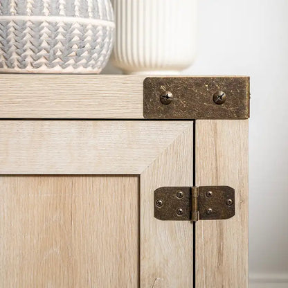 Meuble TV Middlebrook Firebranch 70 pouces à portes de grange