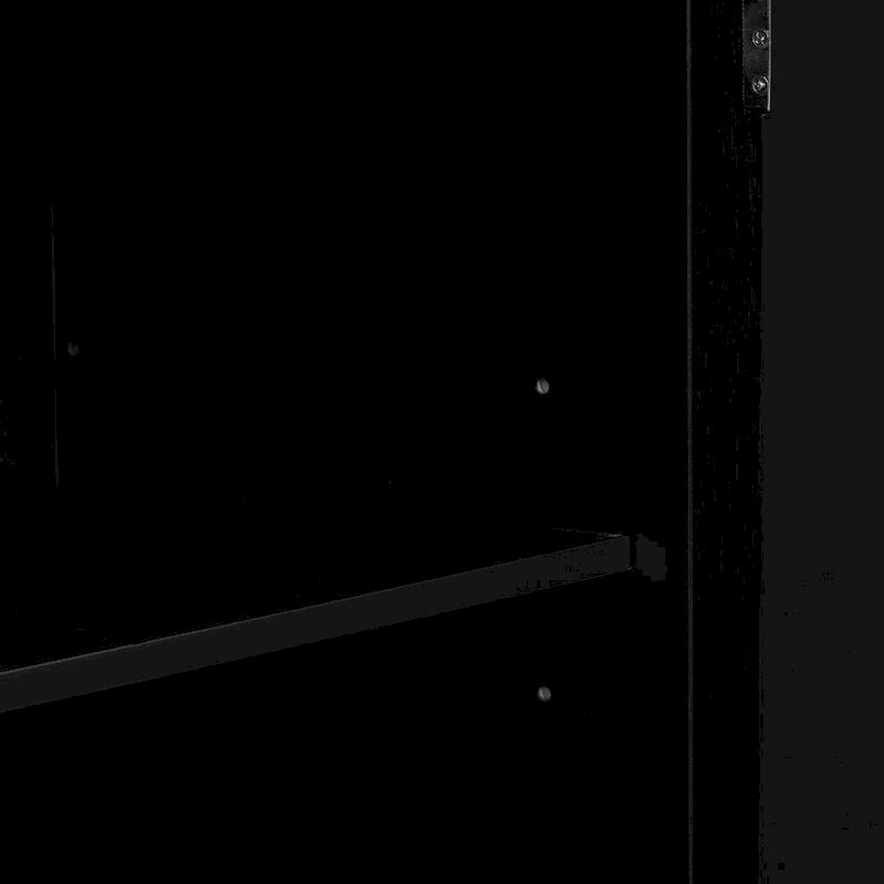 Buffet à trois portes orné de motifs en spirale et d'un design artistique, idéal pour le salon, l'entrée et le bureau.