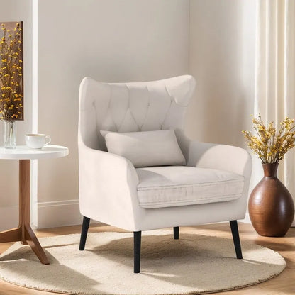 Ensemble canapé 2 pièces moderne en velours pour salon, recouvert de tissu