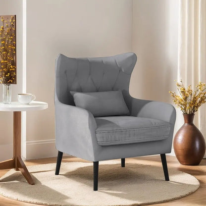 Ensemble canapé 2 pièces moderne en velours pour salon, recouvert de tissu