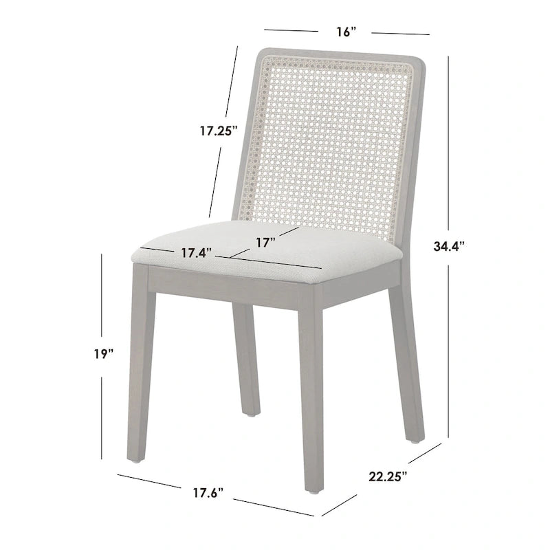 Ensemble de salle à manger en rotin Newington de Simple Living