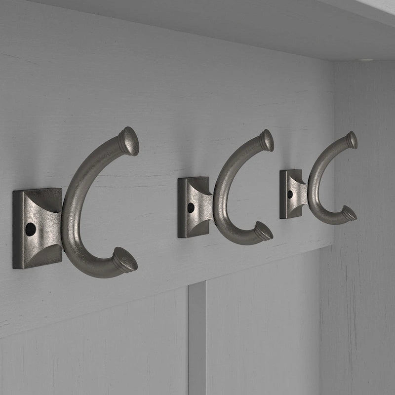 Ensemble de rangement d'entrée Woodland avec porte-manteau par Bush Furniture