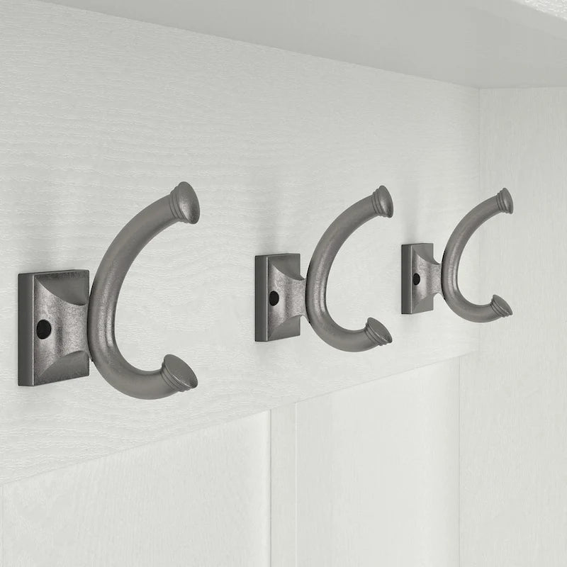 Ensemble de rangement d'entrée Woodland avec porte-manteau par Bush Furniture