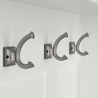 Ensemble de rangement d'entrée Woodland avec porte-manteau par Bush Furniture