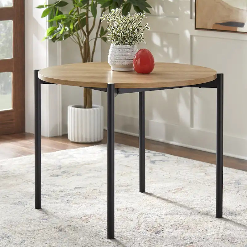 Ensemble de salle à manger rond Jari de Lifestorey