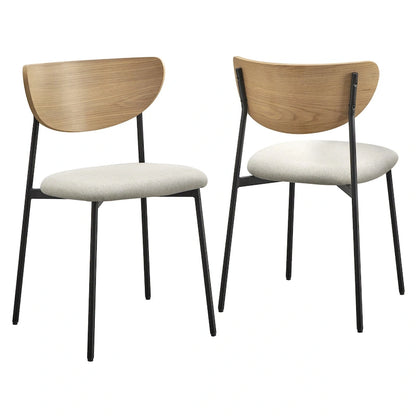 Ensemble de salle à manger rond Jari de Lifestorey