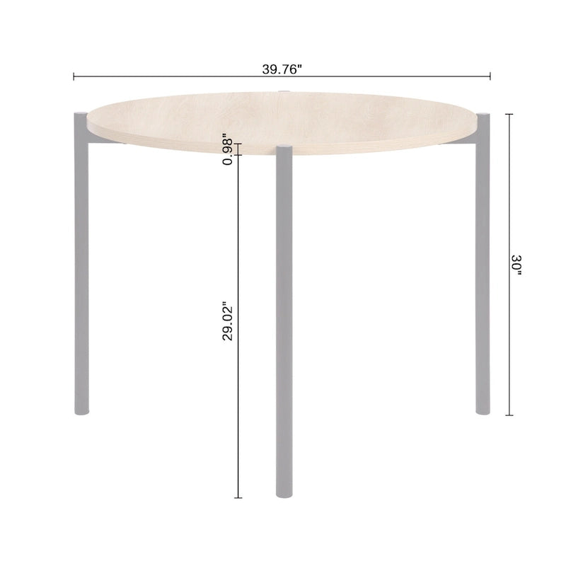 Ensemble de salle à manger rond Jari de Lifestorey