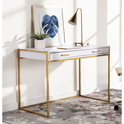 SAFAVIEH Ilo Glam 1-Drawer Console Desk