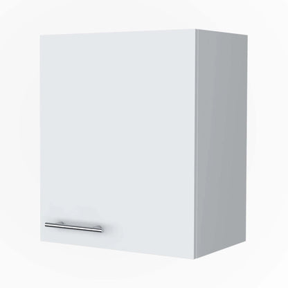 Armoire murale blanche haute à 1 porte