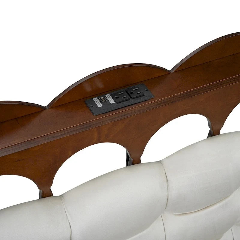 Lit plateforme en bois avec rangement, 2 grands tiroirs et lit gigogne de taille Twin XL