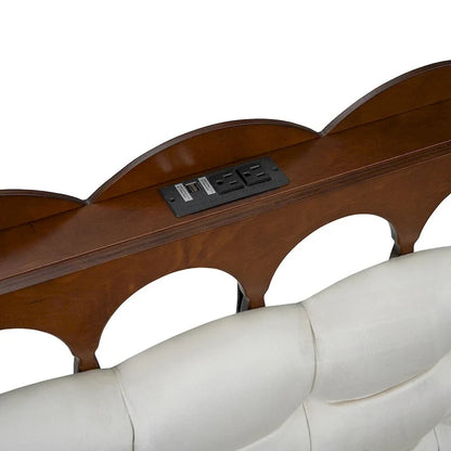 Lit plateforme en bois avec rangement, 2 grands tiroirs et lit gigogne de taille Twin XL