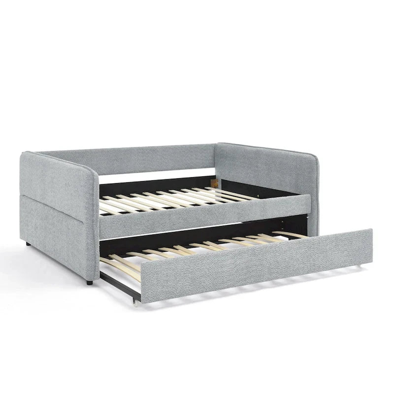 Lit de jour entièrement bouclé avec lit gigogne