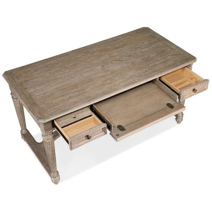 Meuble Hooker 5981-10458 Work Your Way 60 en placage chêne, 3 tiroirs