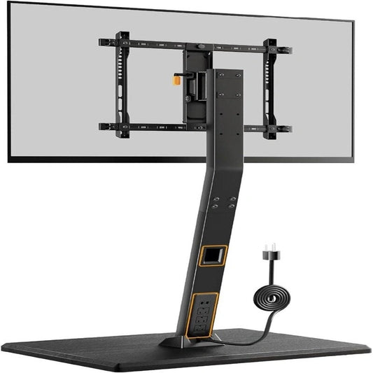 Rolling TV Stand with Power Outlet