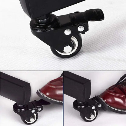 Support TV mobile à roulettes