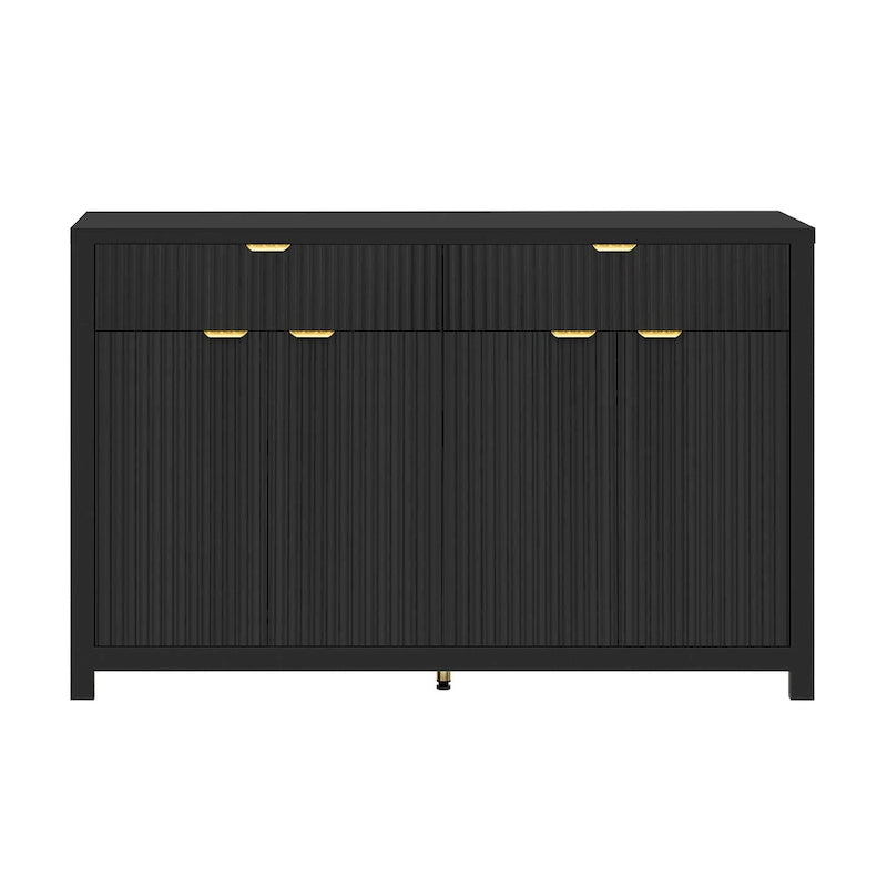 Storage Sideboard Cabinet with 3-Level Adjustable Shelves