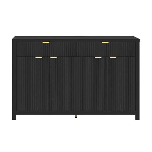 Storage Sideboard Cabinet with 3-Level Adjustable Shelves