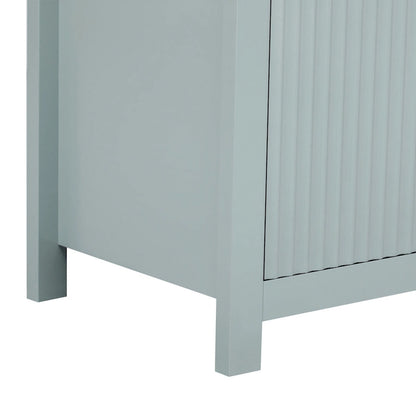 Buffet de rangement avec étagères réglables sur 3 niveaux