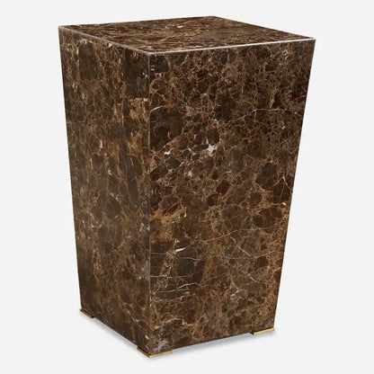 Uttermost 24879 Poe 14 Wide Marble Accent Table