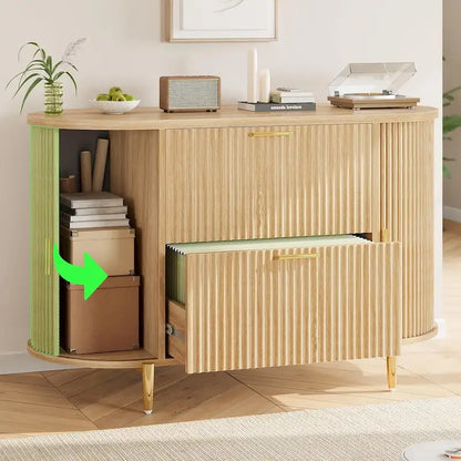 Classeur à 2 tiroirs, meuble de rangement à 2 portes pour bureau à domicile