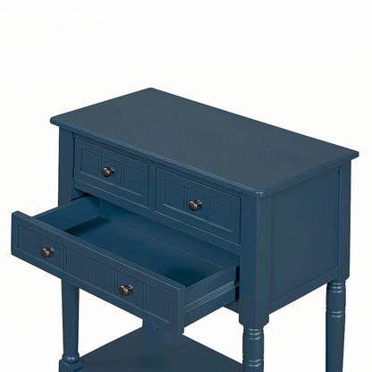 Console étroite (bleu marine)