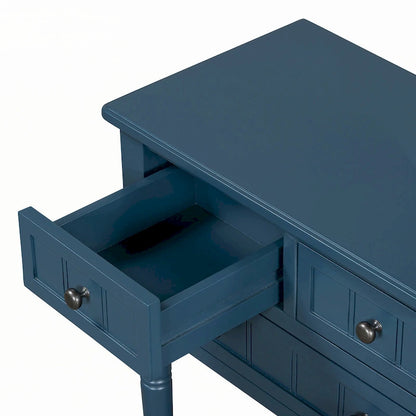 Console étroite (bleu marine)