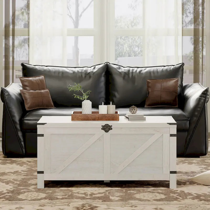 Table basse WAMPAT, table basse relevable avec rangement - 1 pièce