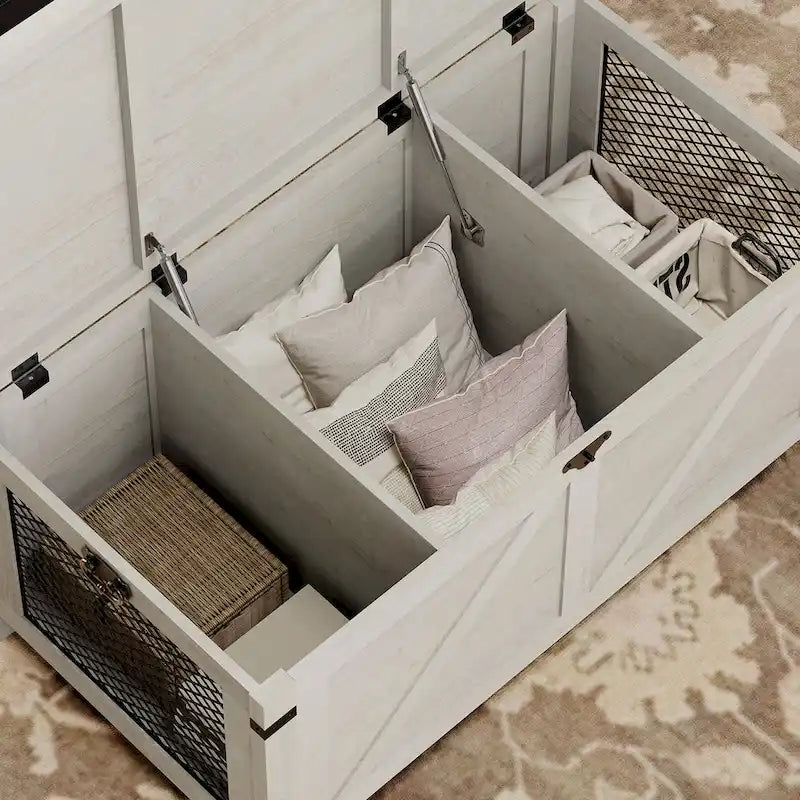 Table basse WAMPAT, table basse relevable avec rangement - 1 pièce