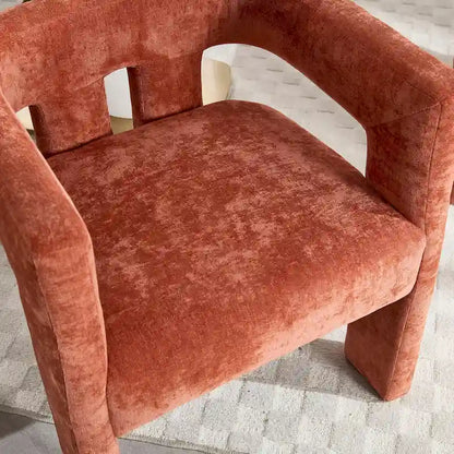 Ensemble de chaises de salle à manger confortables, revêtues de tissu, pour différents espaces