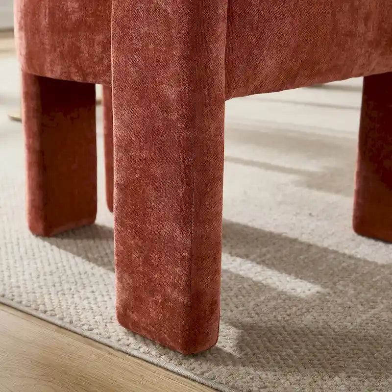 Ensemble de chaises de salle à manger confortables, revêtues de tissu, pour différents espaces