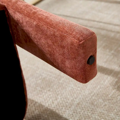 Ensemble de chaises de salle à manger confortables, revêtues de tissu, pour différents espaces