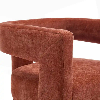 Ensemble de chaises de salle à manger confortables, revêtues de tissu, pour différents espaces