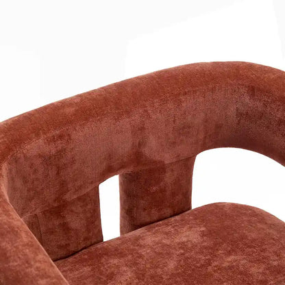 Ensemble de chaises de salle à manger confortables, revêtues de tissu, pour différents espaces