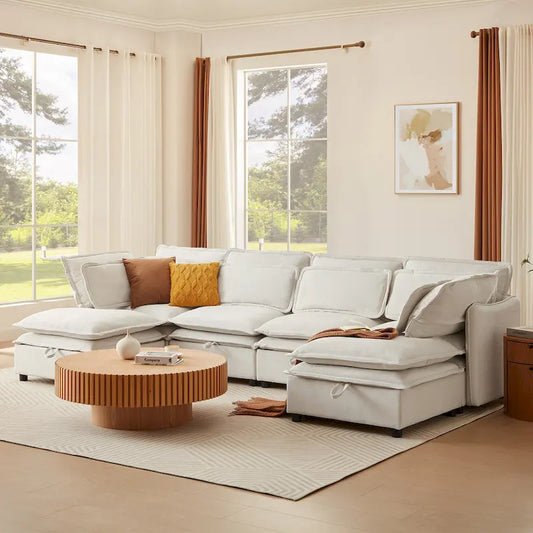 Luxury Sleeper Sofa Bed with Soft Cushion - Ultimate Comfort for Your Home