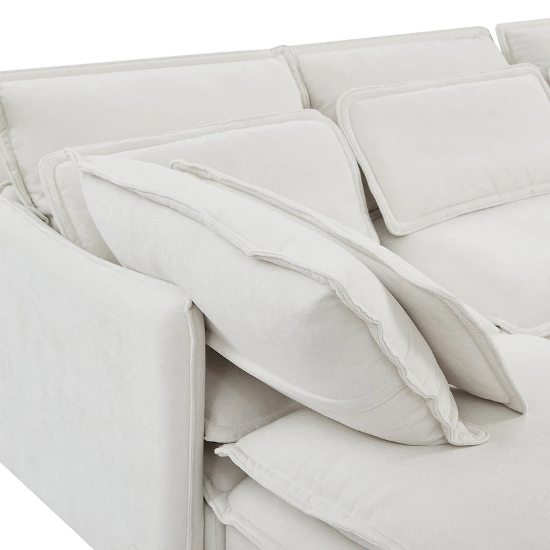 Canapé-lit de luxe avec coussin moelleux - Un confort ultime pour votre maison