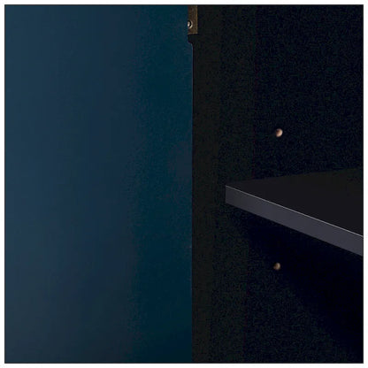 Armoire de rangement au design incurvé, fabriquée en bois massif de frêne de Mandchourie