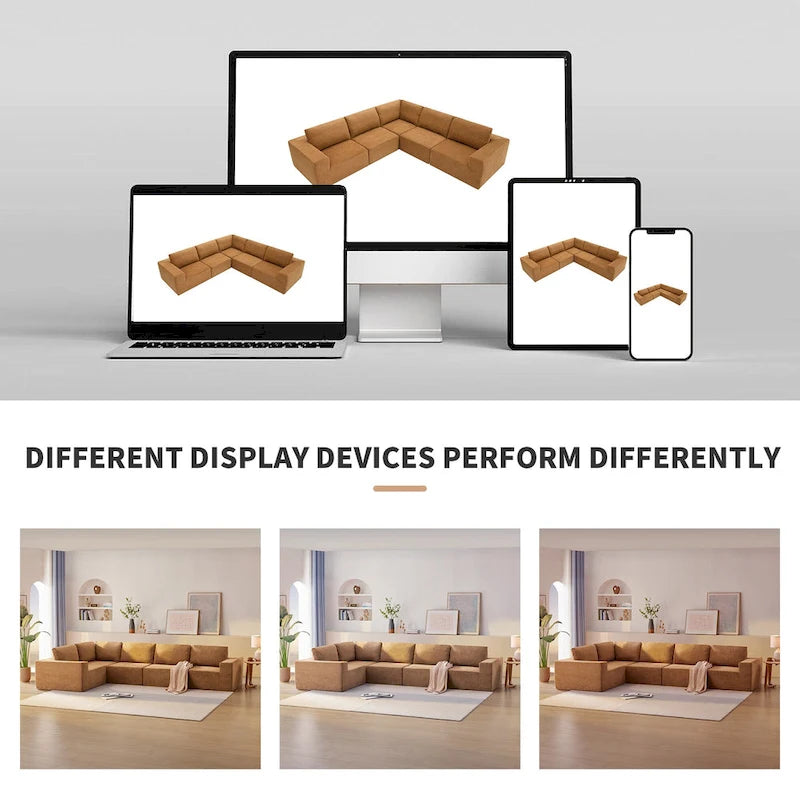 Canapé d'angle modulable, canapé d'angle en L, ensemble canapé nuage