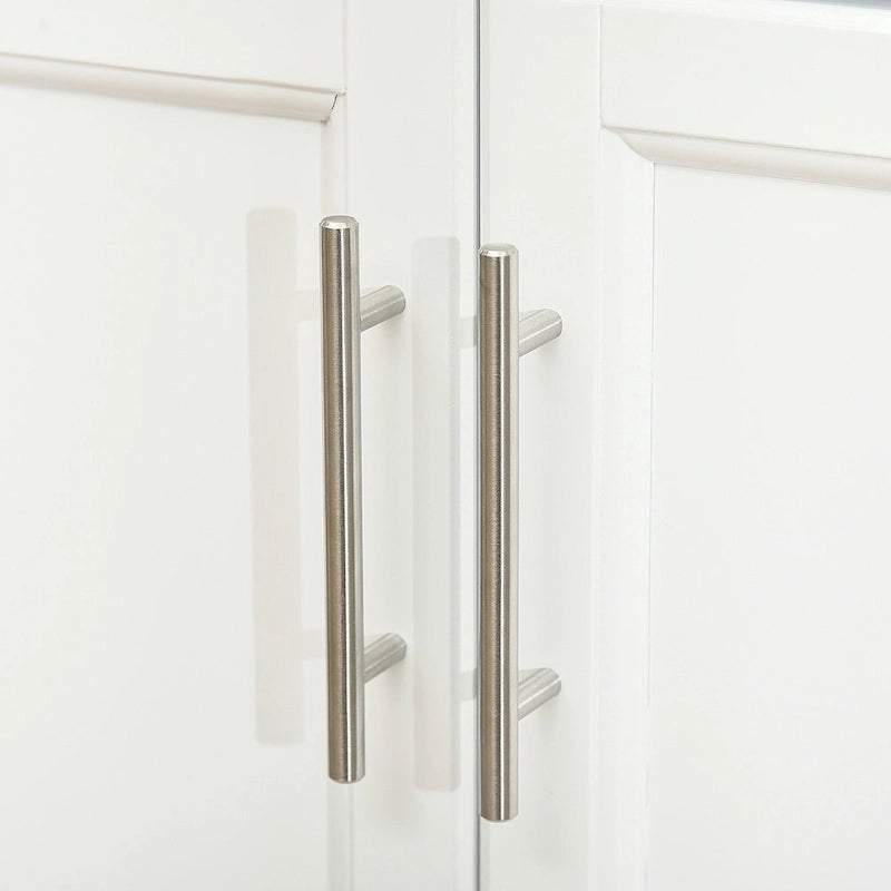 Îlot de cuisine mobile, chariot de cuisine roulant avec plan de travail en acier inoxydable, tiroir, porte-serviettes et étagère à épices