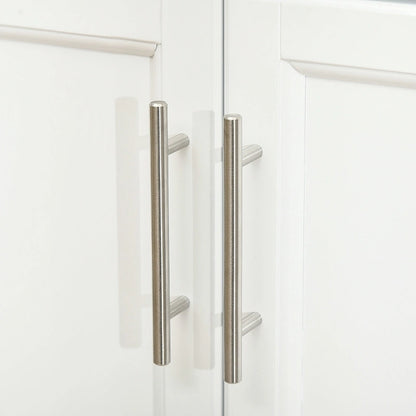 Îlot de cuisine mobile, chariot de cuisine roulant avec plan de travail en acier inoxydable, tiroir, porte-serviettes et étagère à épices